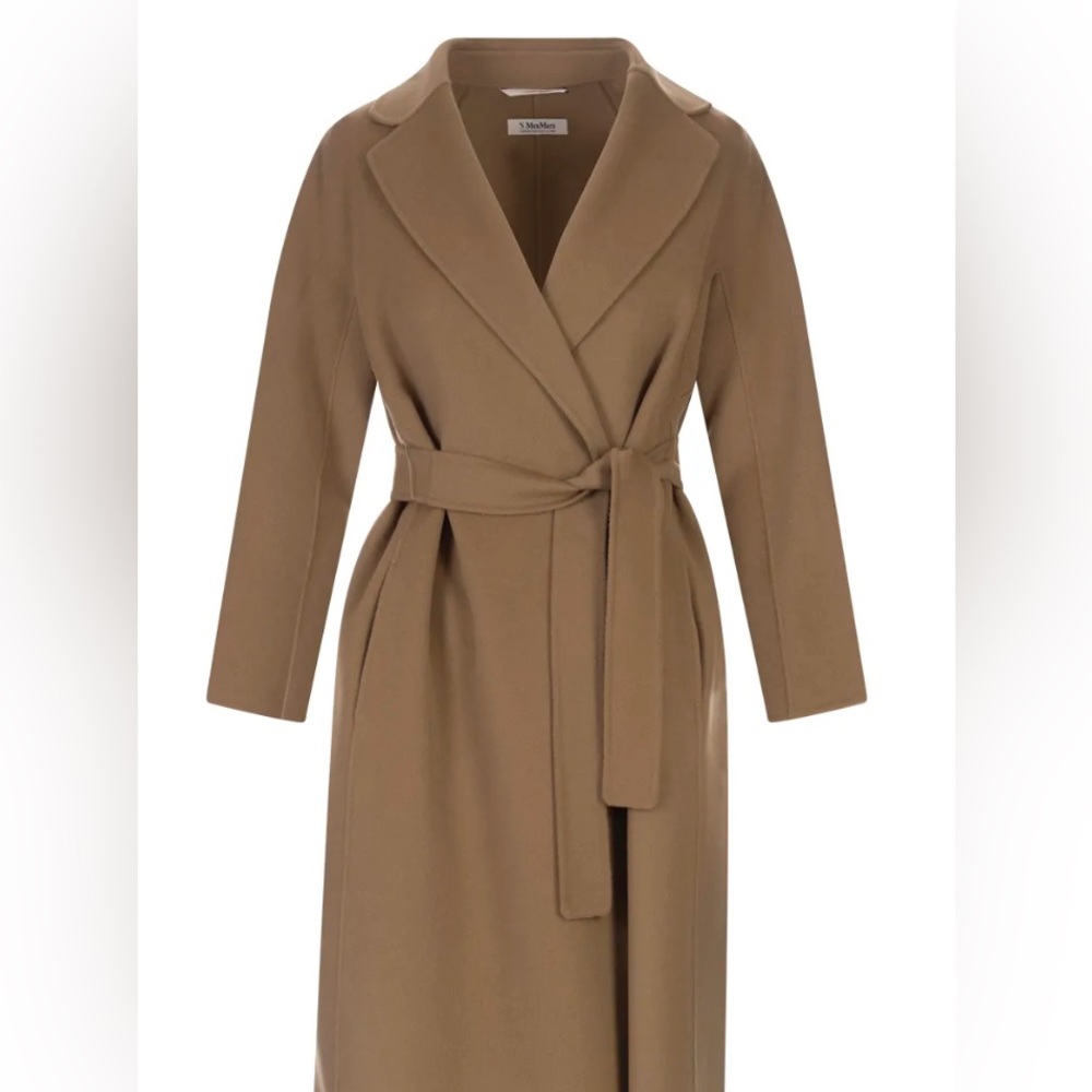 ‘S Max Mara Brown Wool Coat, Like New